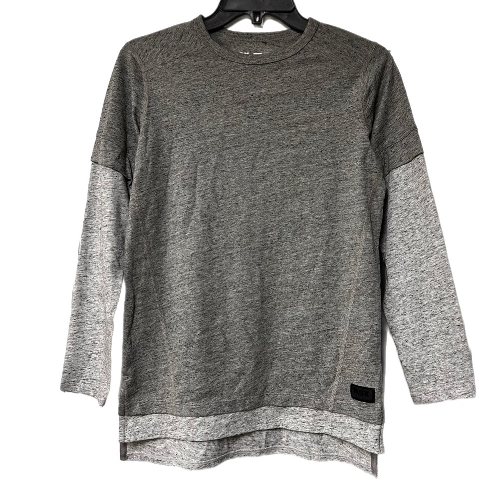 NWT MSX by Michael Strahan Brushed Cotton Long Sleeve Shirt Snow White M20/12